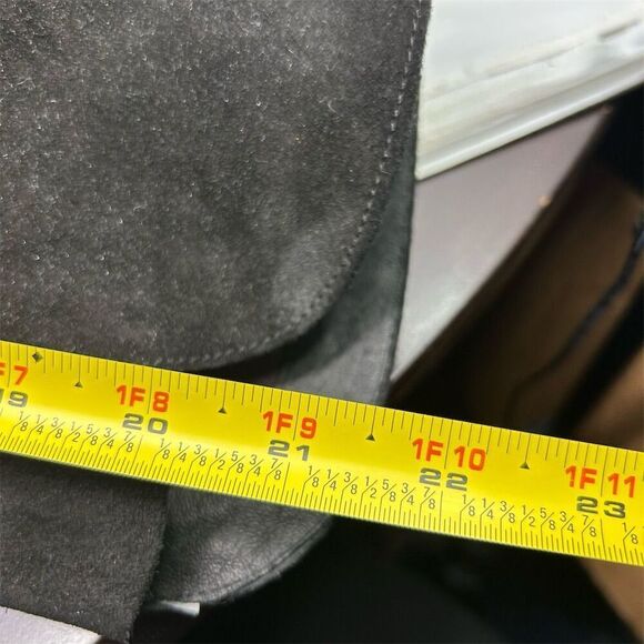 Born Women's Over the Knee Black Leather Tall Boots Size 7 Fall Winter Chic - Picture 10 of 13